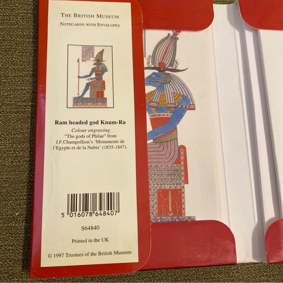 The British Museum Notecards (10) with envelopes in two designs vintage (1997) - Picture 5 of 6
